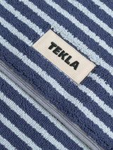 Tekla - Terry Bath Mat in River Stripes
