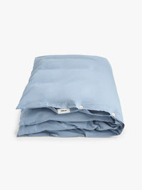 Tekla - Percale Duvet Cover in French Blue