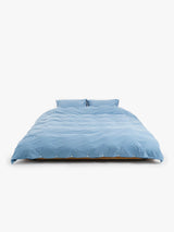 Tekla - Percale Duvet Cover - French Blue in French Blue