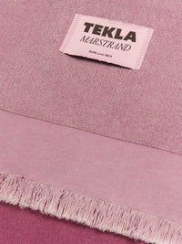 Tekla - Beach Towel in Sun Bleached Fuchsia