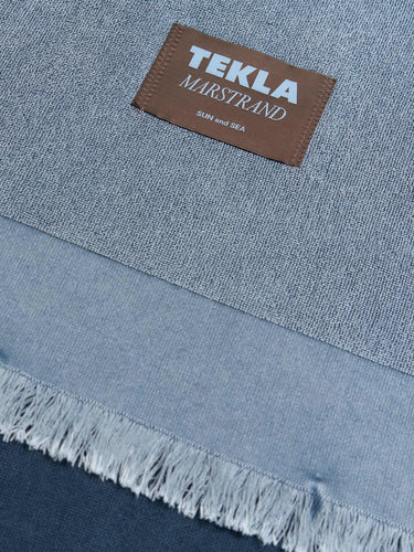 Tekla - Beach Towel in Sun Bleached Navy