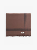 Tekla - Beach Cotton Sheet in Taupe