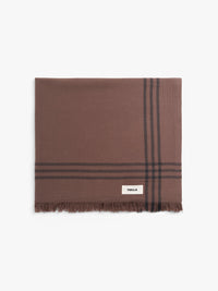 Tekla - Beach Cotton Sheet in Taupe