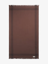 Tekla - Beach Cotton Sheet in Taupe