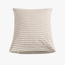 Tekla - Percale Pillow Sham in Clay Stripes