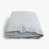 Tekla - Percale Duvet Cover in Flint Stripes