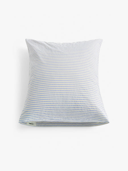 Tekla - Percale Pillow Sham in Flint Stripes – Stoy