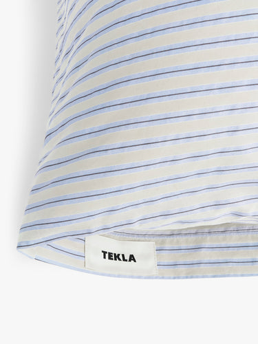 Tekla - Percale Pillow Sham in Flint Stripes