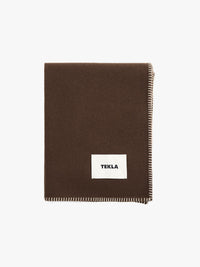 Tekla - Lambswool Blanket in Walnut