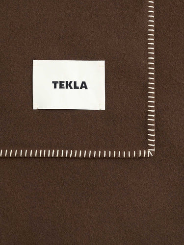 Tekla - Lambswool Blanket in Walnut
