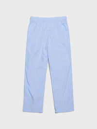Tekla - Poplin Pyjamas Pants in Shirt Blue