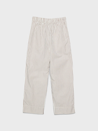 Tekla - Poplin Pyjamas Pants in Hopper Stripes