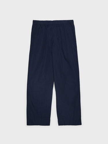 Tekla - Poplin Pyjamas Pants in True Navy