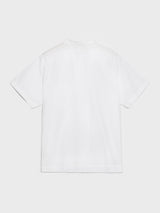 Tekla - Poplin Pyjamas Short Sleeve Shirt in Alabaster White