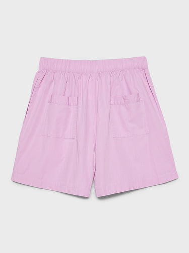 Tekla - Poplin Pyjamas Shorts in Purple Pink