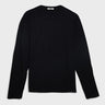 Tekla - Longsleeved Sleeping T-shirt in Black