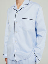 Tekla - Sateen Pyjamas Shirt in Bellhop