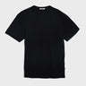 Tekla - Shortsleeved Sleeping T-Shirt in Black