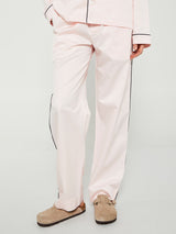 Tekla - Sateen Pyjamas Pants in Porter