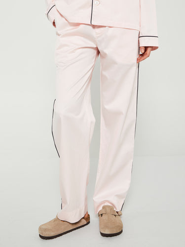 Tekla - Sateen Pyjamas Pants in Porter