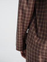 Tekla - Women's Long-Sleeved Shirt in Serra Checks