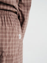 Tekla - Women's Pants in Serra Checks