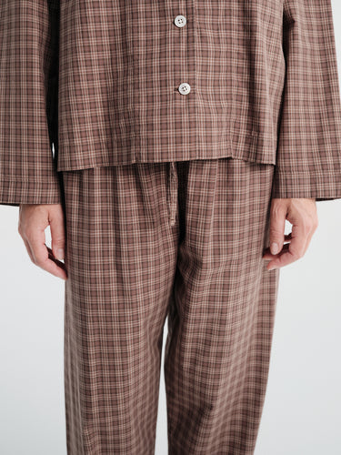 Tekla - Women's Pants in Serra Checks