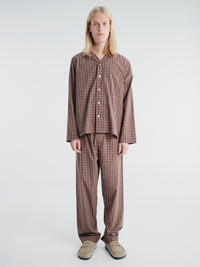 Tekla - Men's Pants in Serra Checks