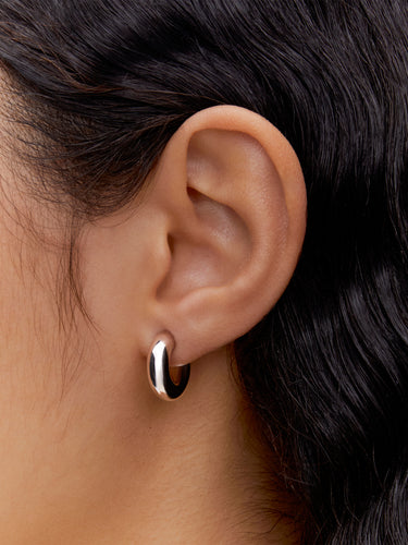 Maria Black - Tempelhofer Hoop Earring in Silver