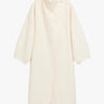 The Frankie Shop - Leroy Funnel Neck Wool Coat - White