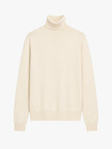 The Frankie Shop - Eve Thin Turtleneck Sweater - Pale Yellow in Pale Yellow