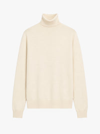 The Frankie Shop - Eve Thin Turtleneck Sweater - Pale Yellow in Pale Yellow