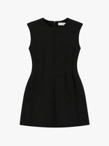 The Frankie Shop - Bryn Cinched Mini Dress - Black in Black