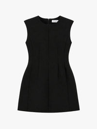 The Frankie Shop - Bryn Cinched Mini Dress - Black in Black