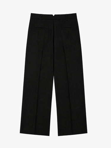 The Frankie Shop - Gelso Pleated Trousers - Black