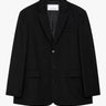 The Frankie Shop - Gelso Oversized Blazer - Black in Black