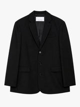 The Frankie Shop - Gelso Oversized Blazer - Black in Black