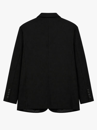 The Frankie Shop - Gelso Oversized Blazer - Black in Black