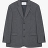 The Frankie Shop - Gelso Oversized Blazer - Dark Grey Melange