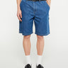 Palmes - Sweeper Shorts in Blue