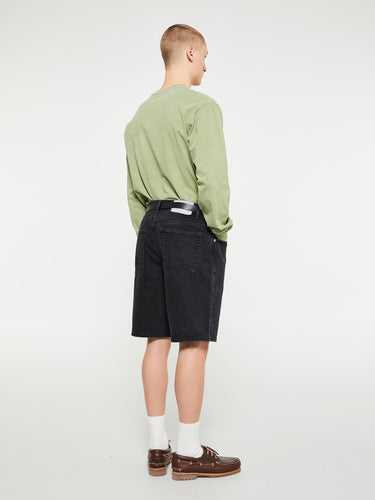 thisisneverthat - Washed Denim Shorts in Black