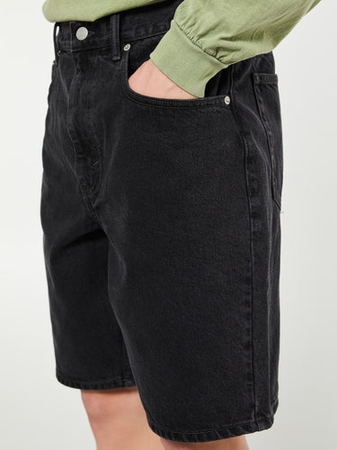 thisisneverthat - Washed Denim Shorts in Black