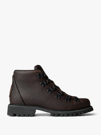 Authentic Hike Mid Lace Up Boot in Brown Full Grain