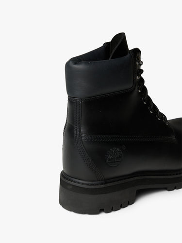 Timberland - Timberland Heritage 6 Inch Lace Up Waterproof Boot in Black Full Grain