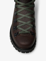 Timberland - Authentic Hike Mid Lace Up Boot in Brown Full Grain