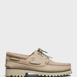 Timberland - Authentic Boat Shoes in Light Taupe Nubuck
