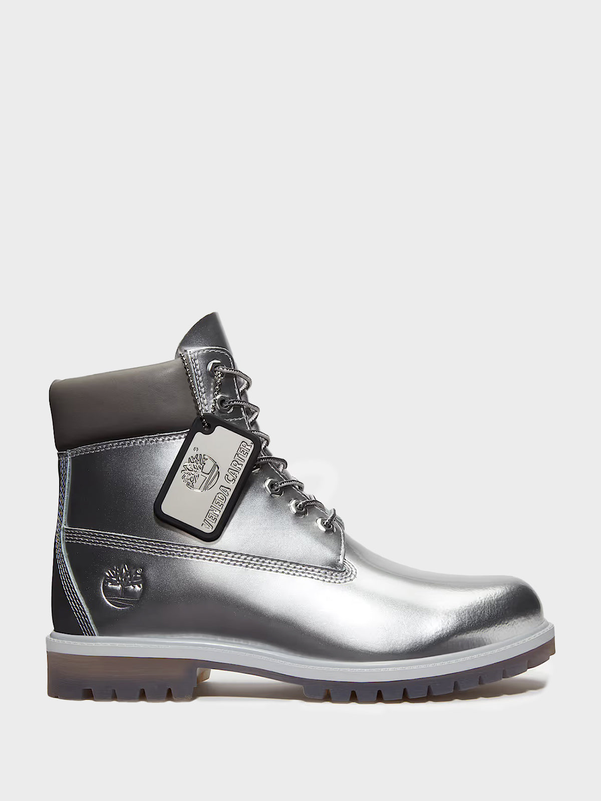 Timberland - Timberland x Veneda Carter 6-Inch Lace-Up Waterproof Boot in Silver