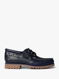 Timberland - Jacquemus x Timberland Authentic Boat Shoe in Navy Croc