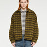 thisisneverthat - Wool Check Jacket in Dark Brown