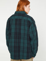 thisisneverthat - Big Flannel Work Shirt in Green